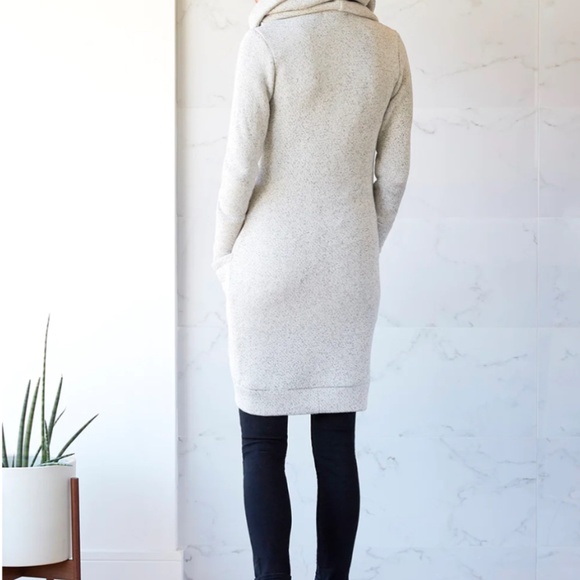 Rebecca King Three Way Sweater in Salt & Pepper - Picture 4 of 8